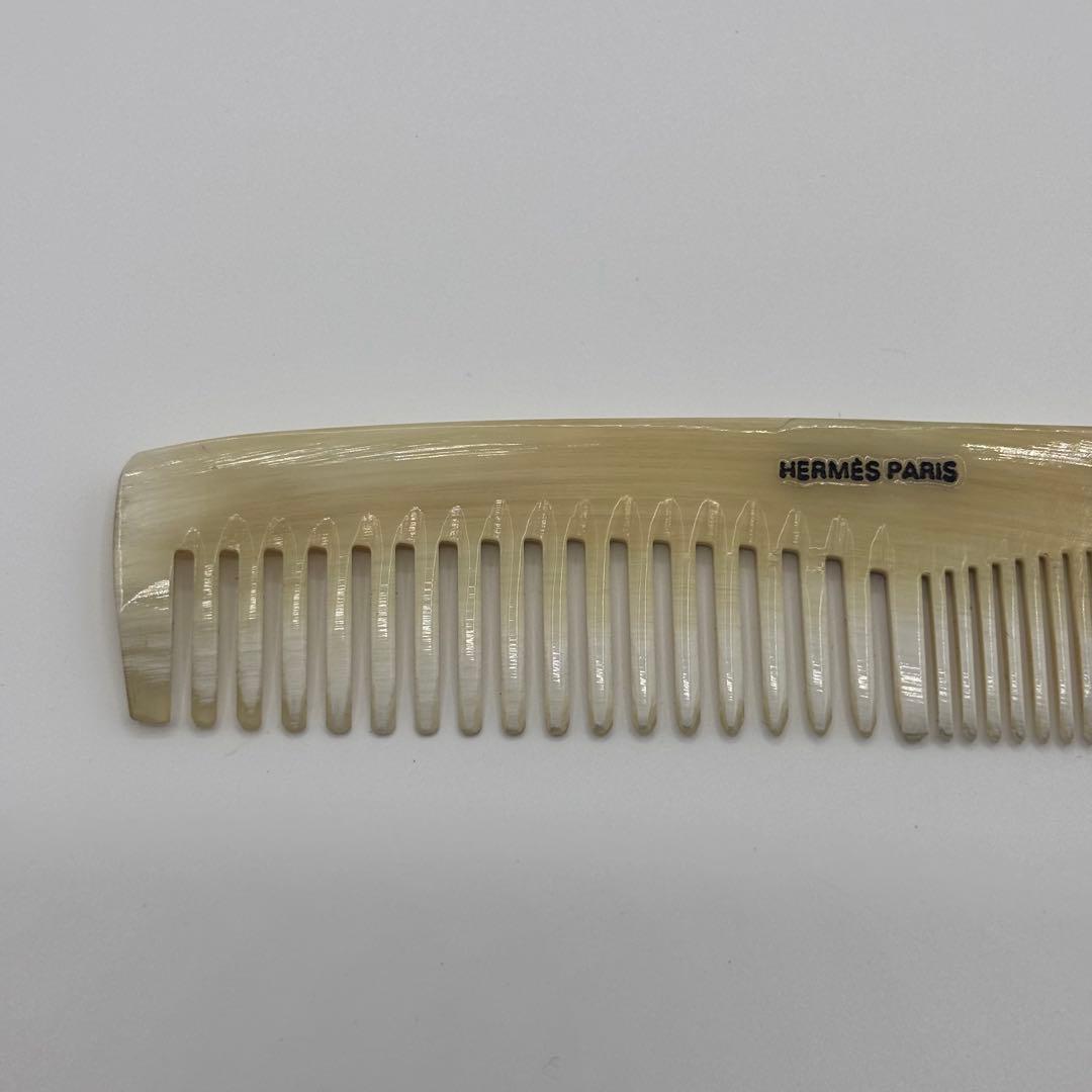 HERMES エルメス　バッファローホーン　櫛　コーム　くし