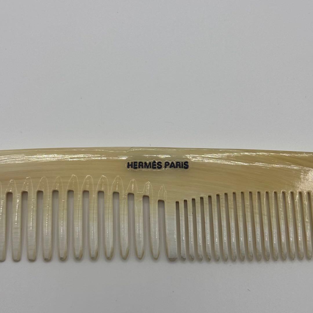 HERMES エルメス　バッファローホーン　櫛　コーム　くし