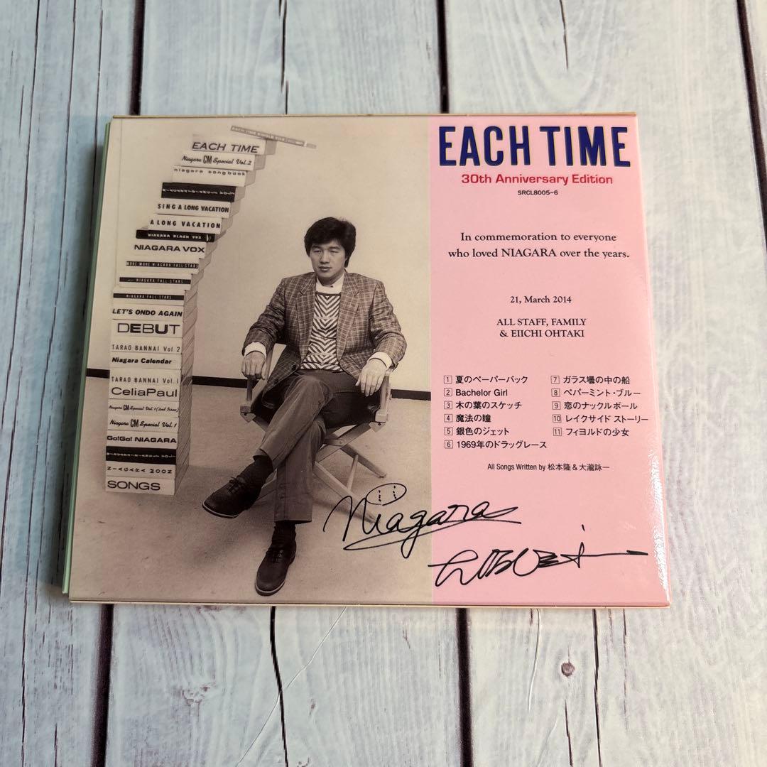 邦楽 EACH TIME Eiichi Ohtaki 30th Anniversary