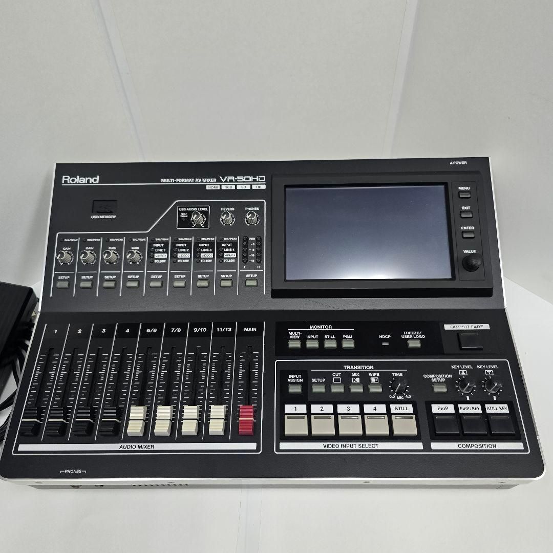 Roland VR-50HD マルチフォーマットAVミキサー
