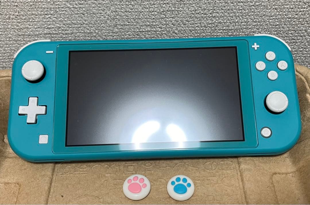 Switch Lite ターコイズ 64GB ワイヤレス ケース セットで