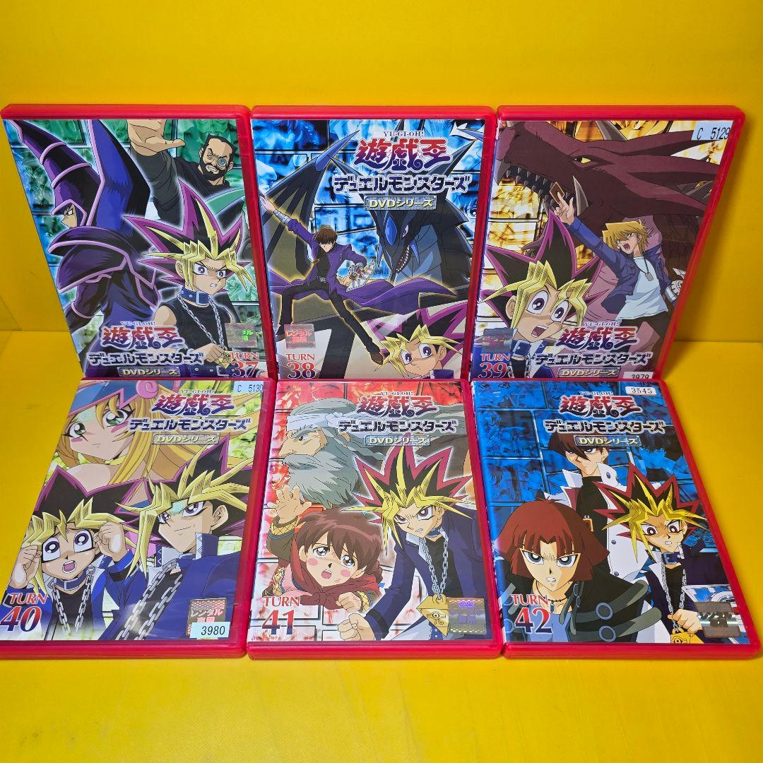 新品ケース交換済　遊戯王デュエルモンスターズ全56巻+劇場版2巻　DVD全58巻