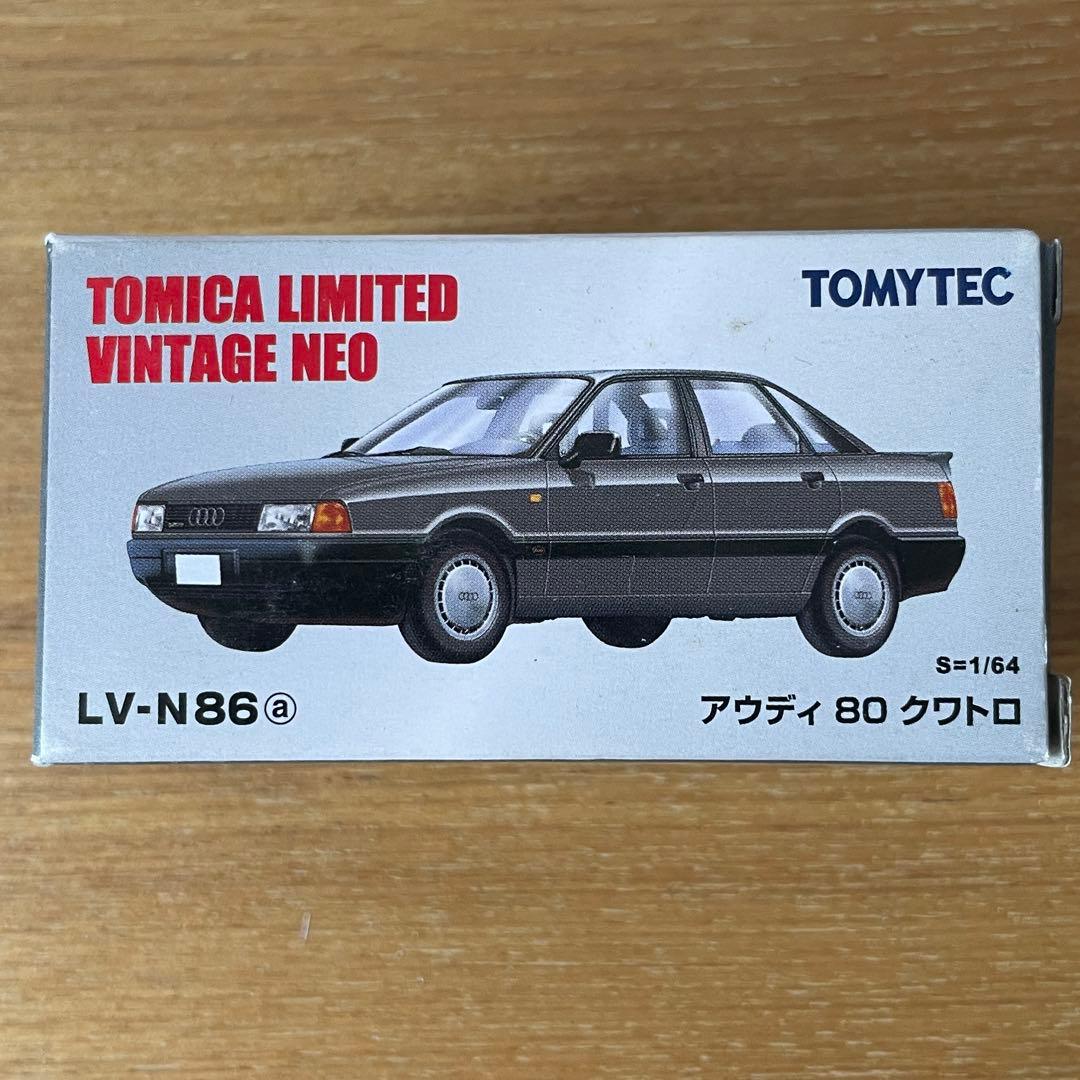 トミカリミテッドヴィンテージネオ　LV-N86a アウディ80 クワトロ