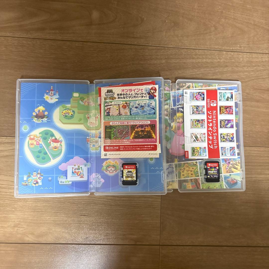 Switch マリオパーティジャンボリー/スーパースターズ