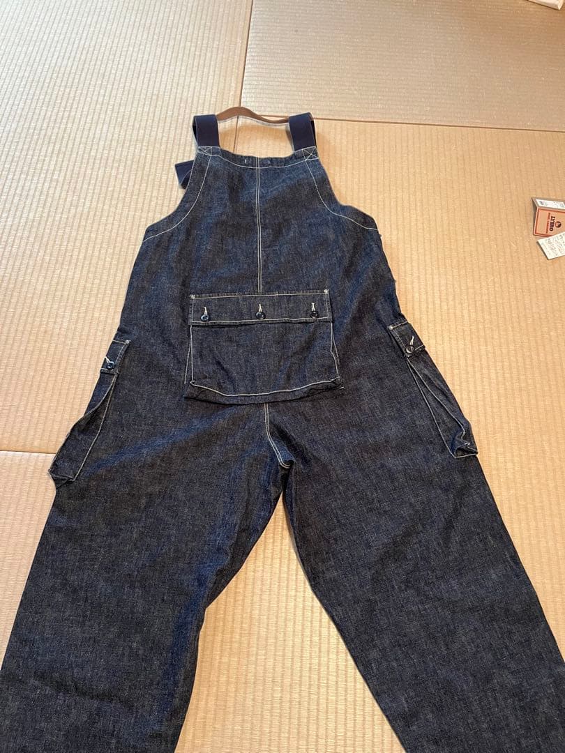 NIGEL CABOURN × LYBRO NAVAL DUNGAREE