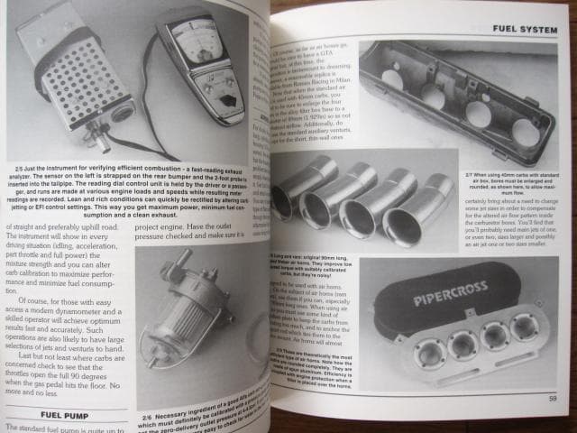 洋書 HOW TO POWER TUNE ALFA ROMEO TWIN-CAM