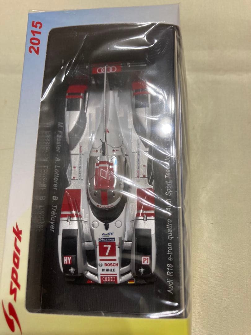 スパーク 1/43 アウディ R18 e-tron LM2015 No.7 3位