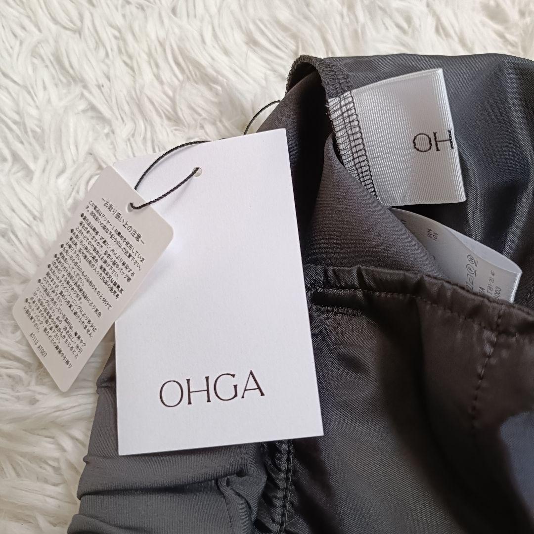 新品未使用　人気色　OHGA マシュマロパンツ　グレー　Mサイズ