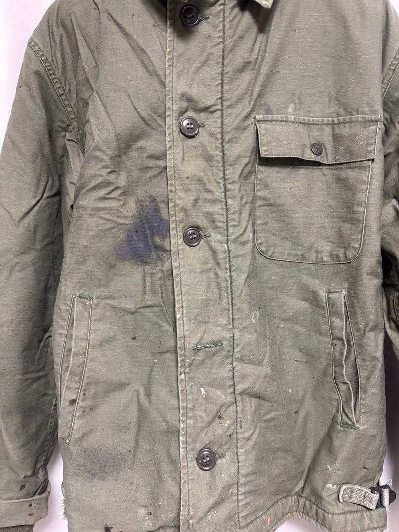 【希少】US.NAVY（ユーエスネイビー）　米軍　デッキジャケット