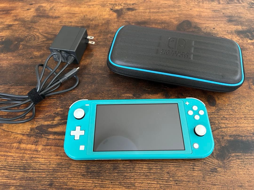 Nintendo Switch Lite ターコイズ 本体 充電器・ケース付き