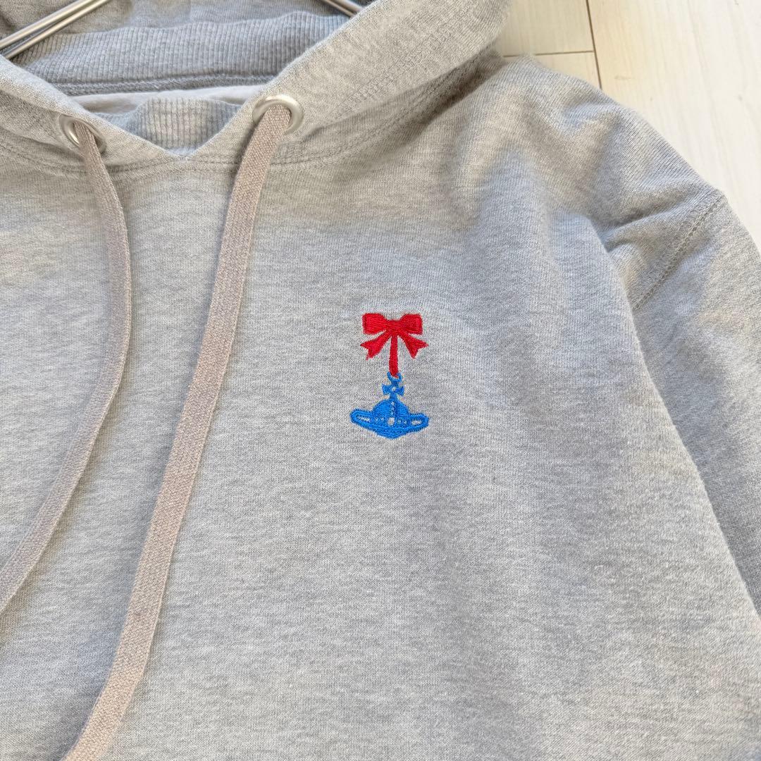 希少✨ヴィヴィアンウエストウッド ミニワンピース パーカー オーブ刺繍 M