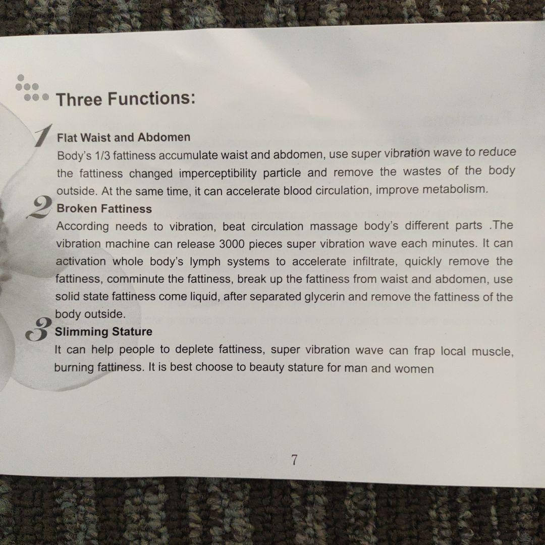 Spiral Slimming Belt マッサージベルト