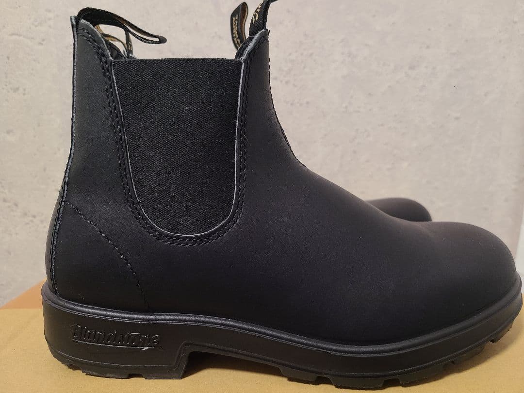 【美品】Blundstone 黒 サイドゴアブーツ