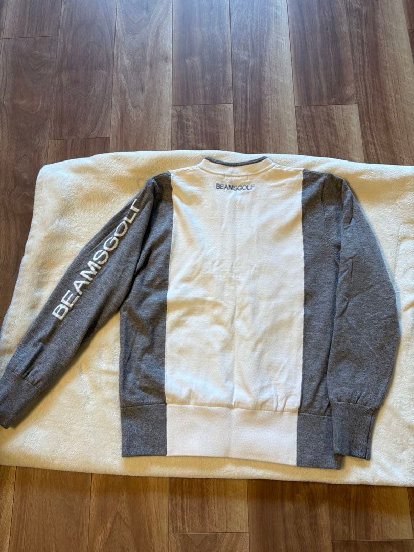 BEAMS GOLF 裏付きニットセーター