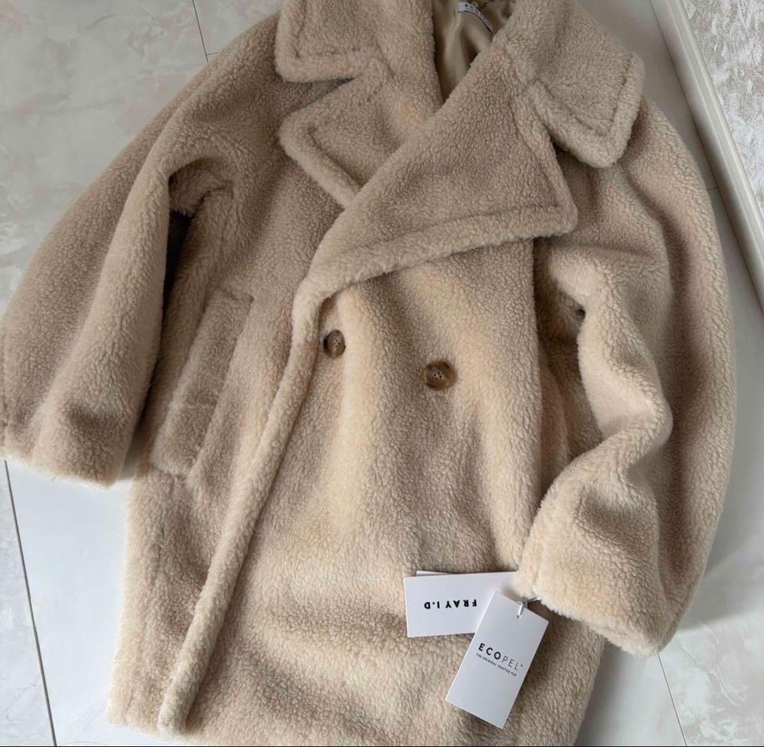 ECOPELボアミドルコート　frayid 本日価格