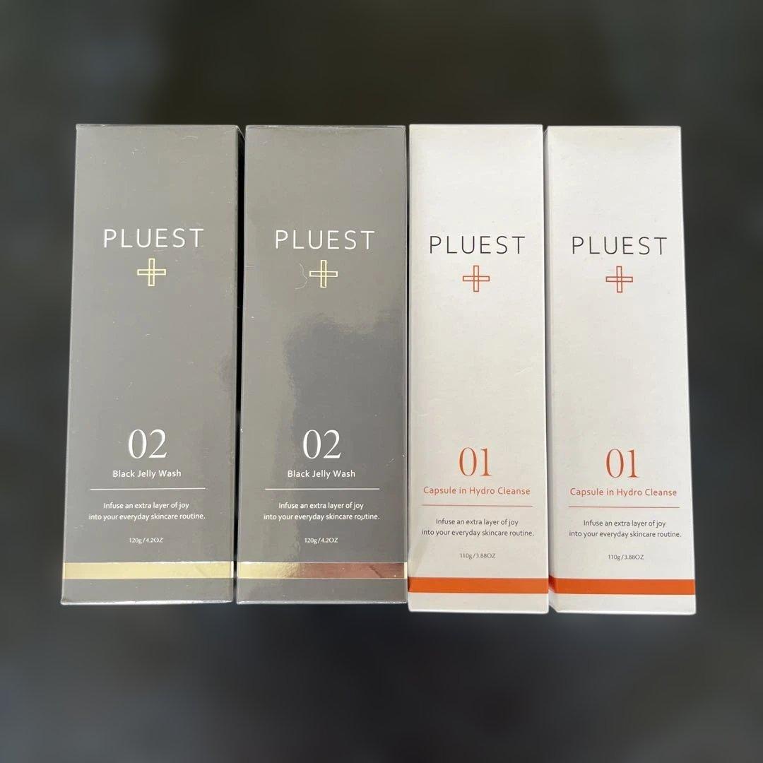 PLUEST 洗顔料セット 02・01 各2本ずつ