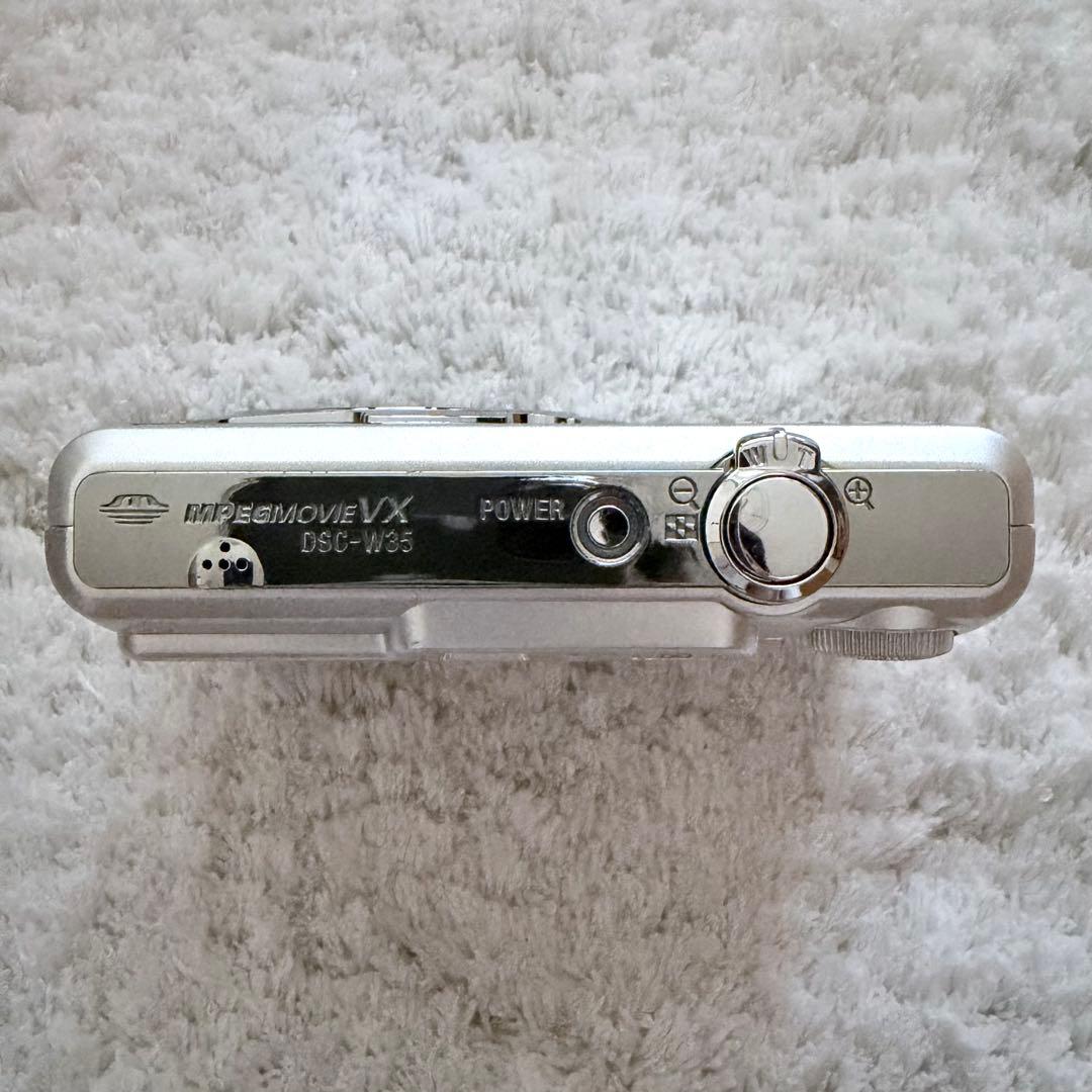 美品【動作品】SONY ソニー Cyber-Shot DSC-W35 シルバー