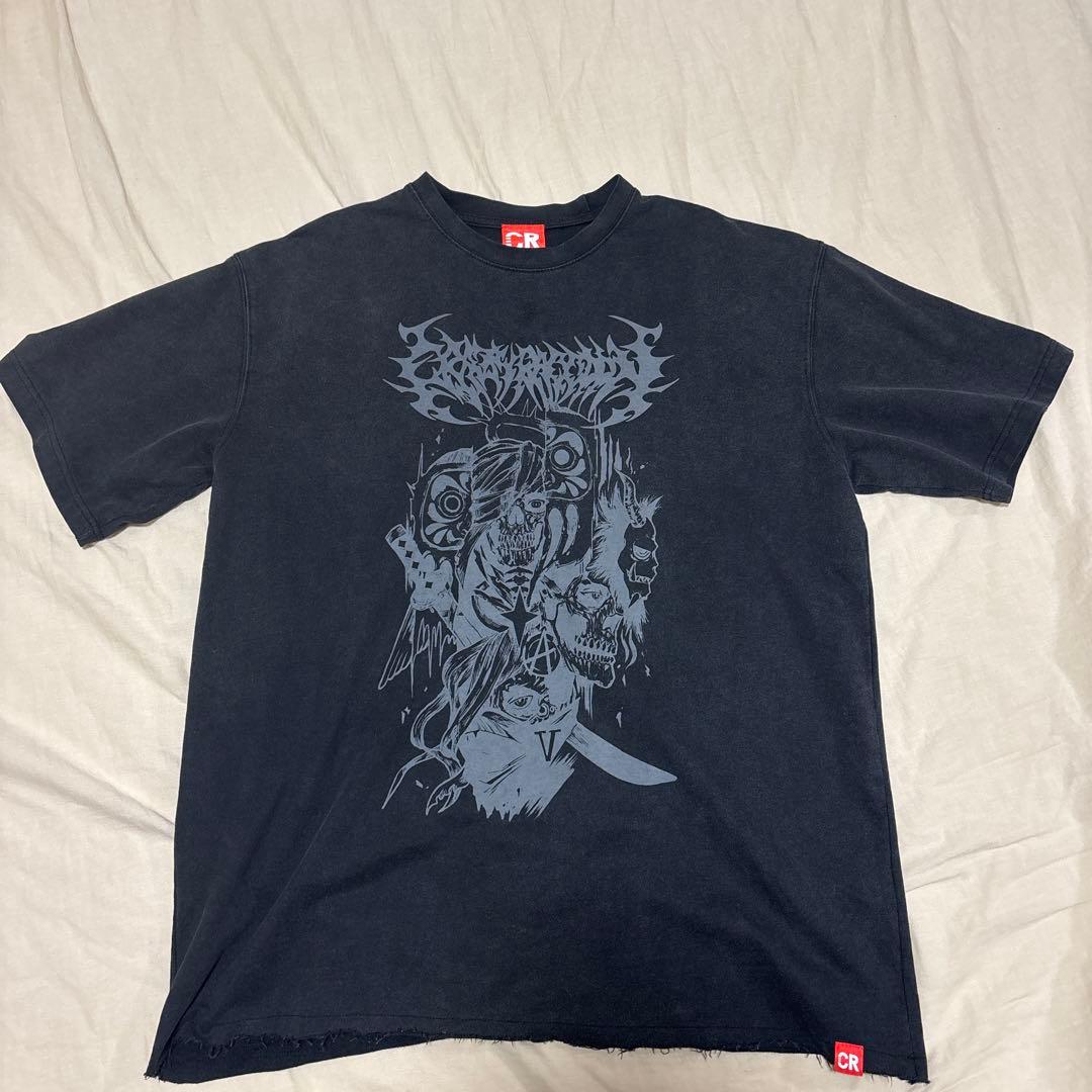 【最終値下げ!!】Crazy raccoon ロックの日 Tシャツ Lサイズ