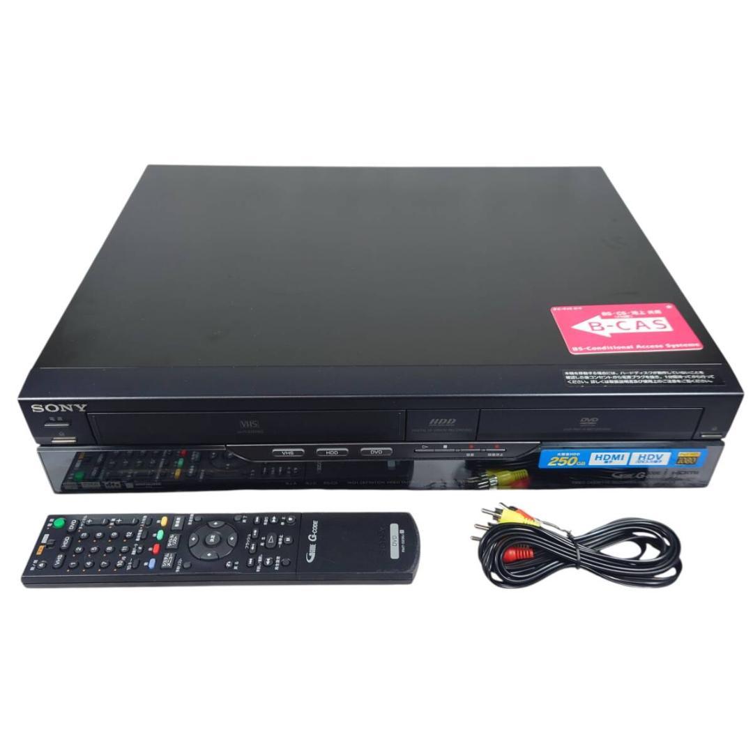 ソニー RDZ-D60V HDD/VHS/DVDレコーダー スゴ録 ビデオデッキ