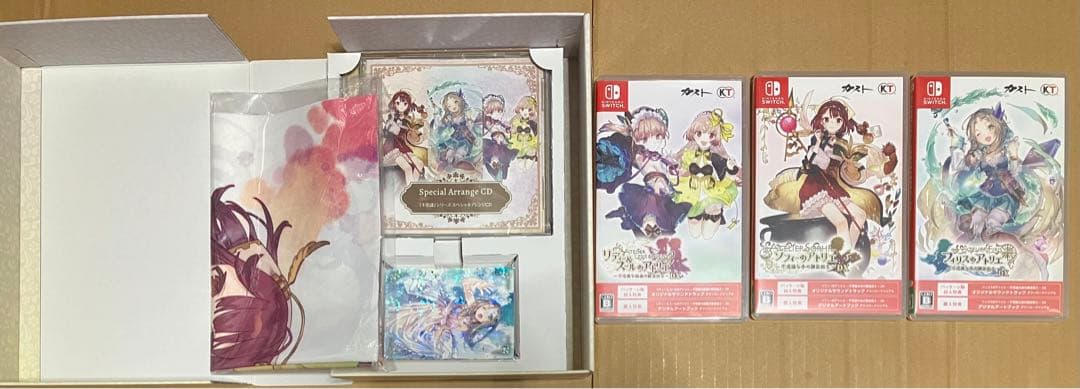 アトリエ 不思議の錬金術士 トリロジー DX プレミアムボックス Switch