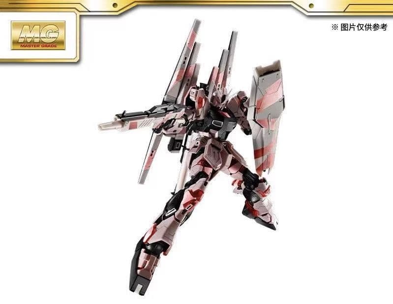 バンダイ MG サザビー トワイライトブラック& ν ガンダム 朝焼けピンク