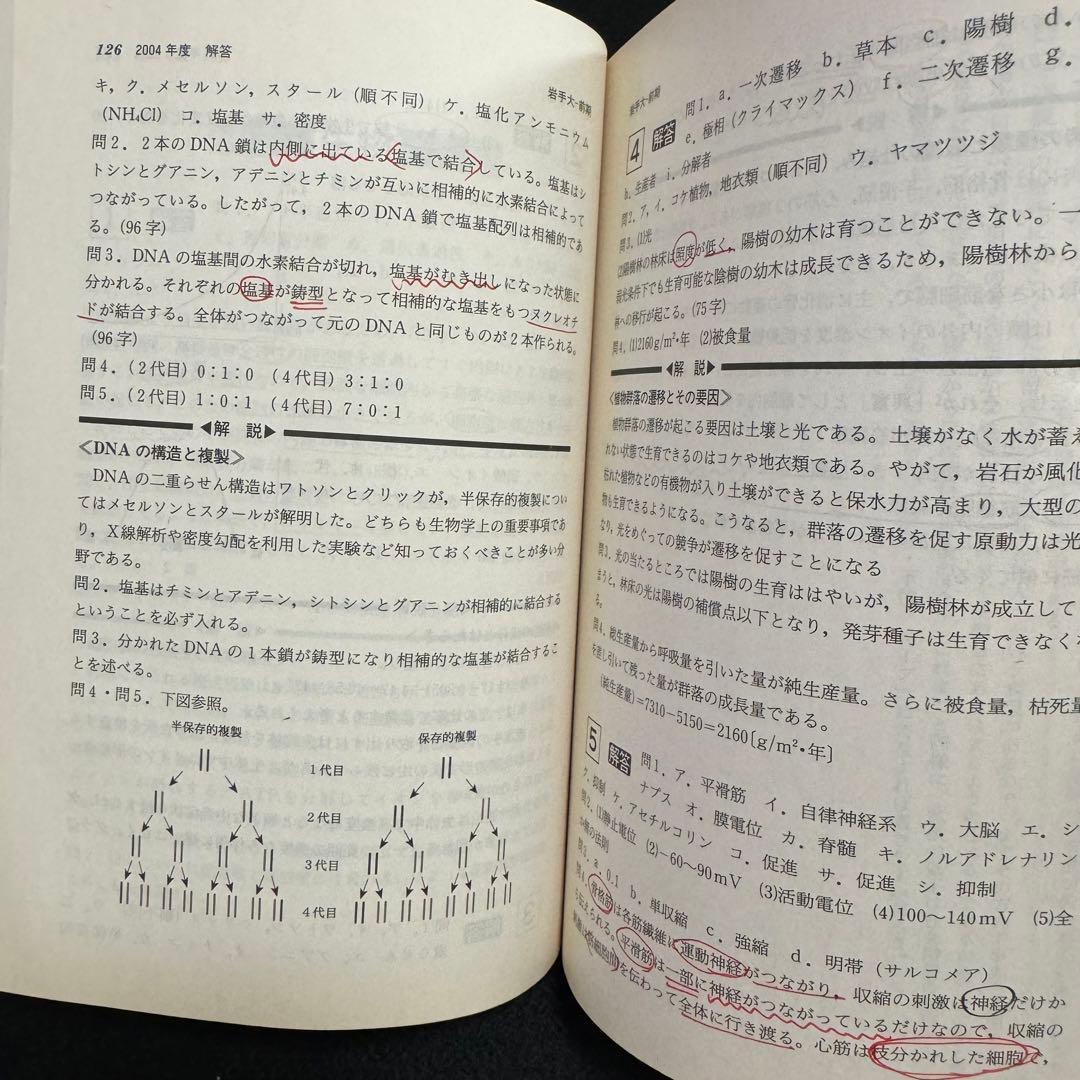 赤本　岩手大学　1997年～2021年 25年分