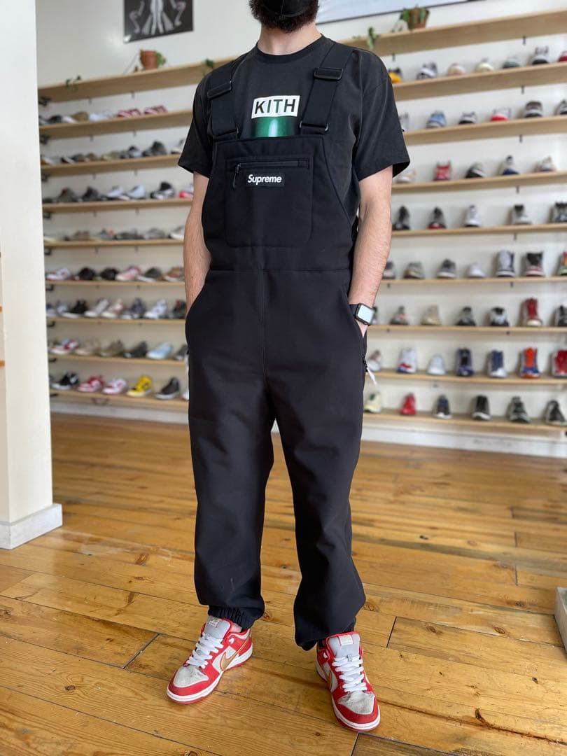 新品！Supreme WINDSTOPPER Overalls M 黒
