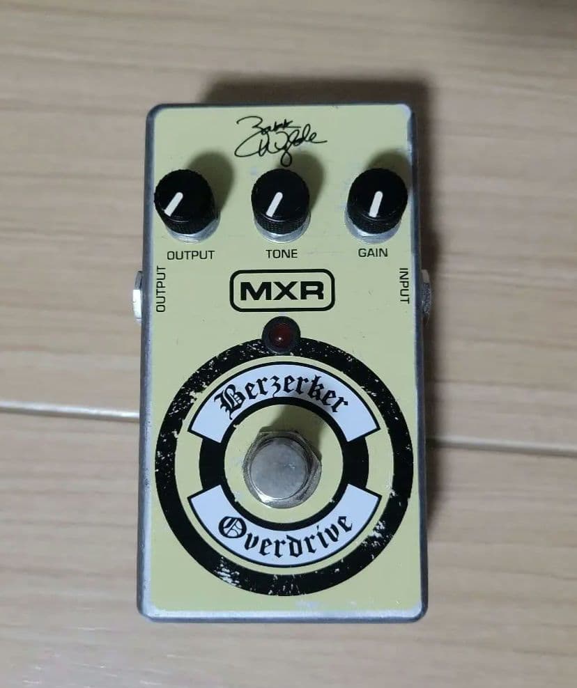 ギター MXR Berzerker Overdrive ZW44 Zakk Wylde