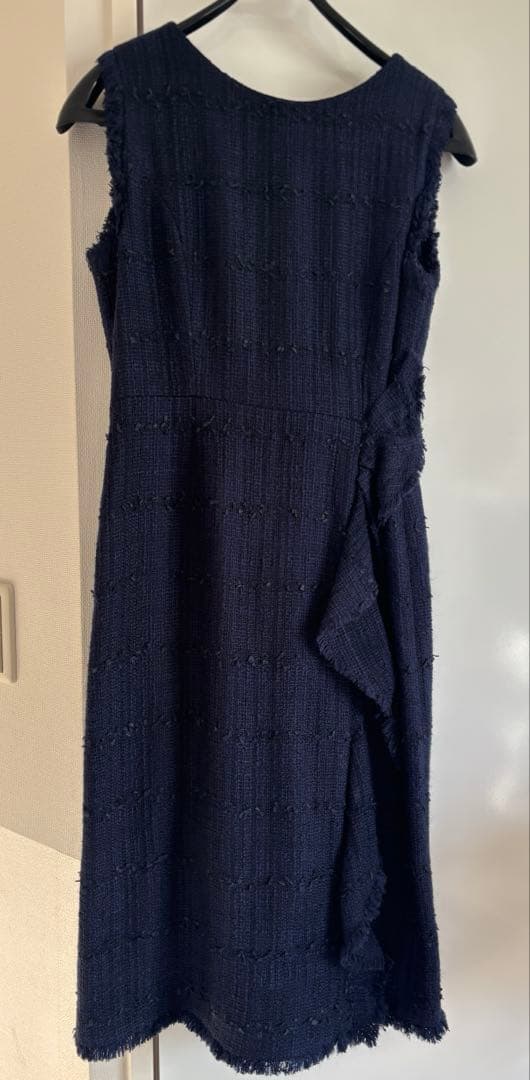 CELFORD セルフォード　ツィード　ワンピース　スーツ　セットアップ　紺