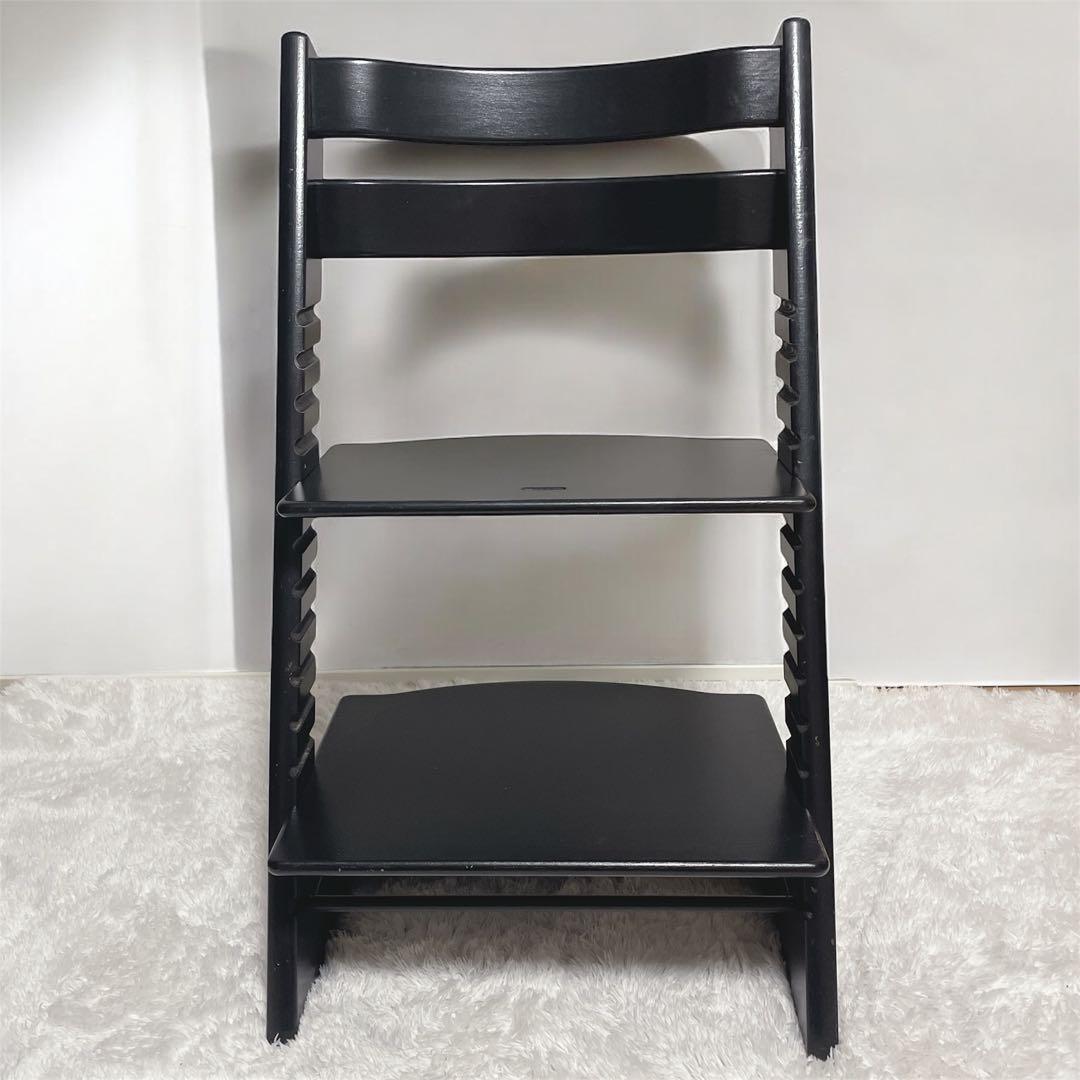 希少色✨ストッケ ベビーキッズ用チェア トリップトラップ 黒