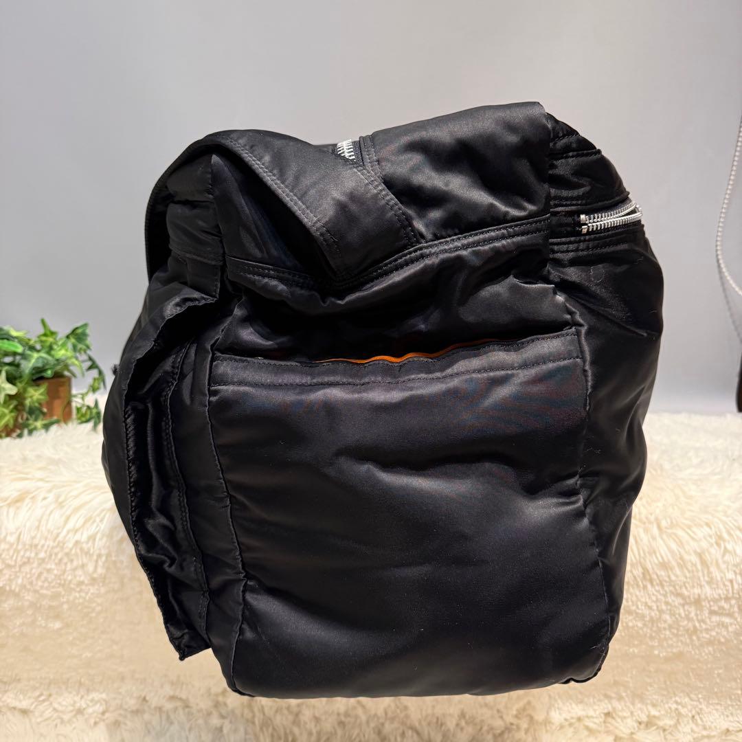 【極美品】ポータータンカー 2way ボストンバッグ Lブラック