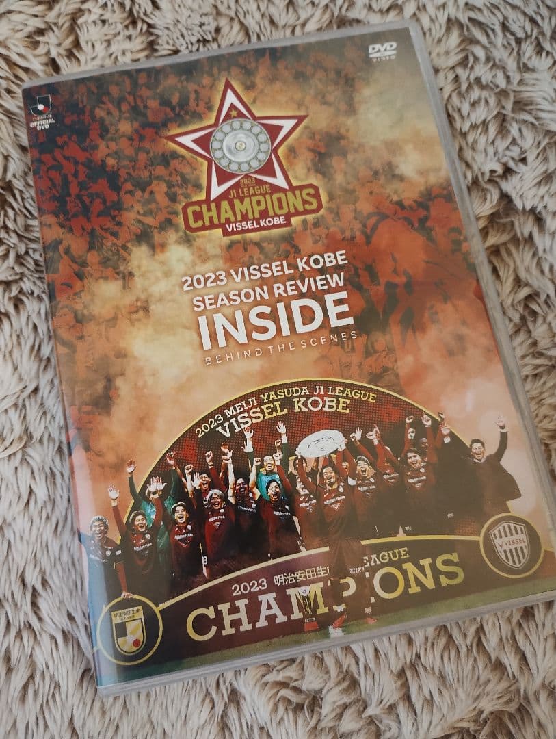 明治安田生命Ｊ１リーグ優勝　ヴィッセル神戸　DVD　６枚セット　再生確認済