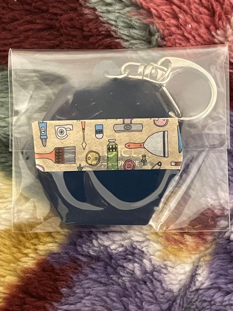 うらたぬき　ラバーキーホルダー