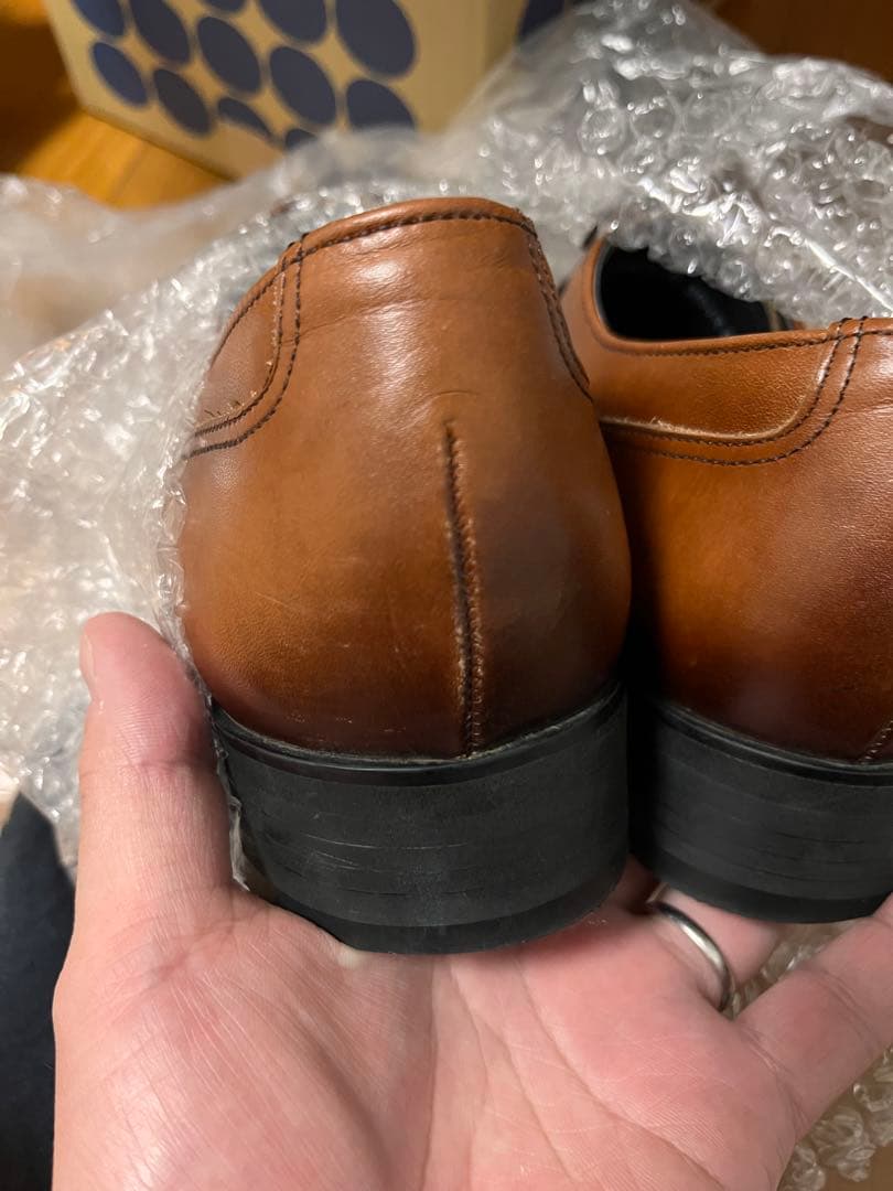 【ひで】REGAL ブラウン レザーシューズ Gore-Tex