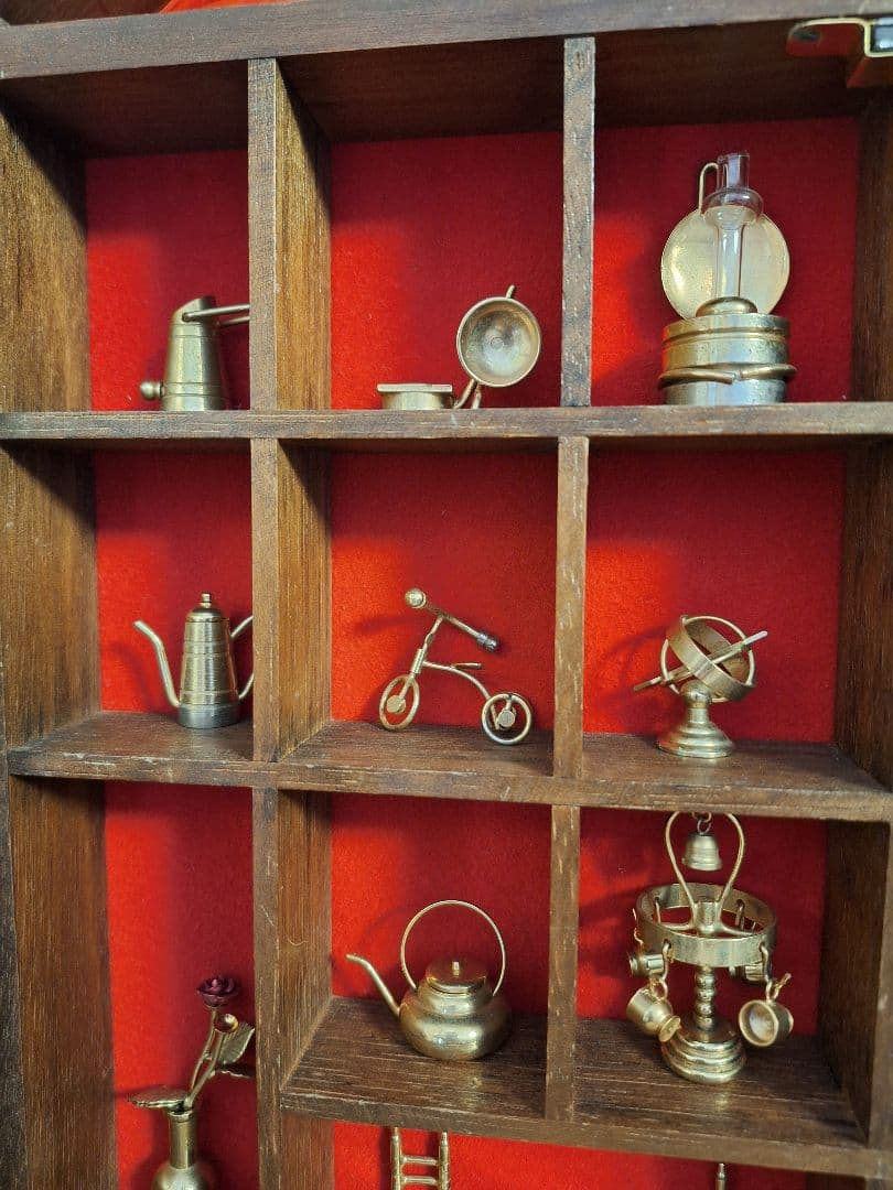 専用です ミニチュアアンティークコレクションボックスドールハウス