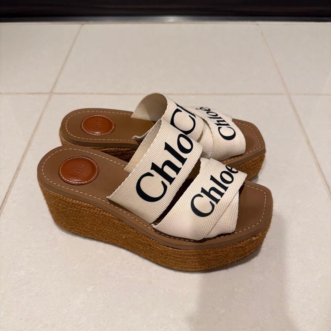 Chloé サンダル ベージュ