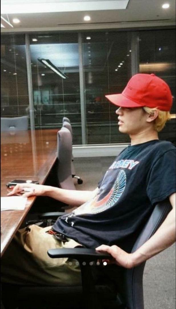 菅田将暉着用　キャップ　ヴィンテージ