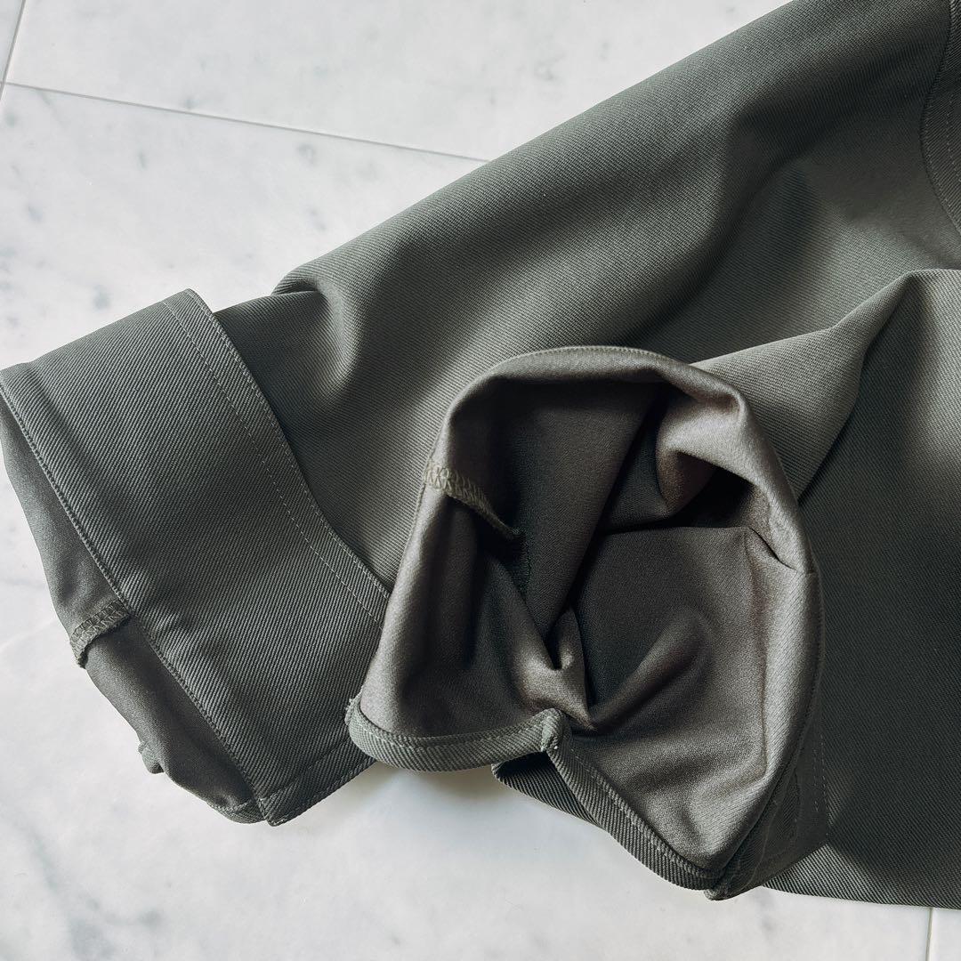 極美品 コグザビックスモーク ゆったり サファリシャツ ロングシャツ コクーン