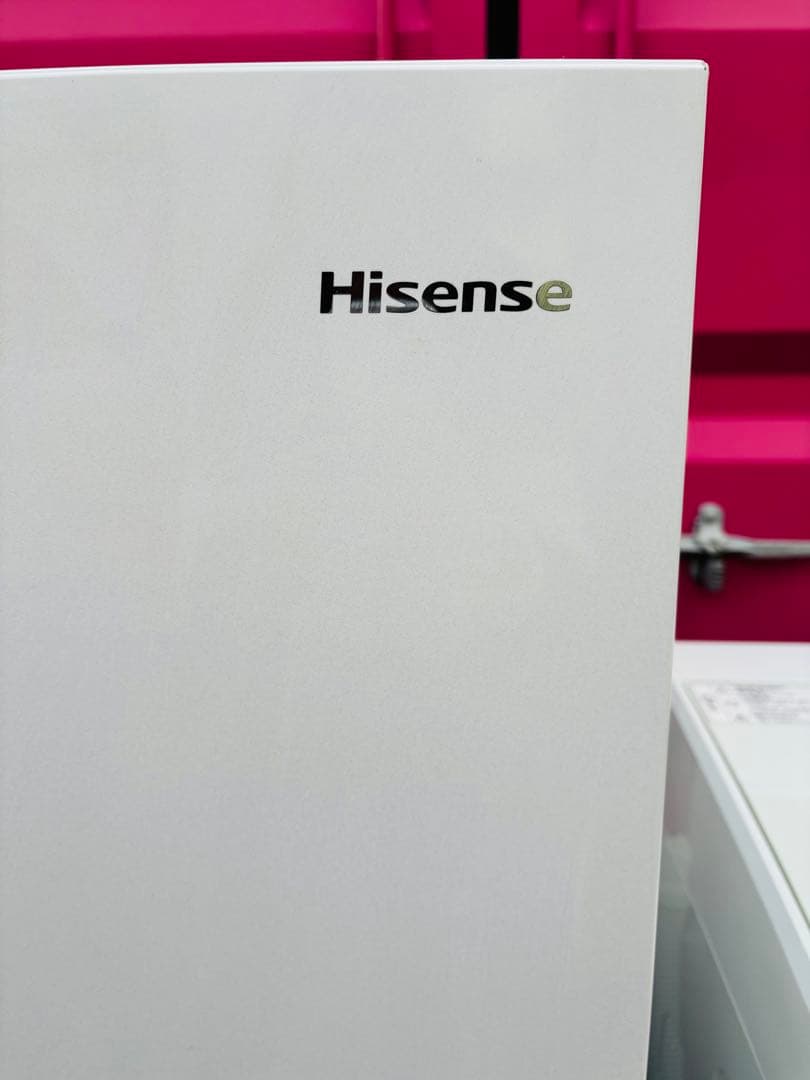 極美品ハイセンスホワイト家電／冷蔵庫150L＆洗濯機５.5kgセット