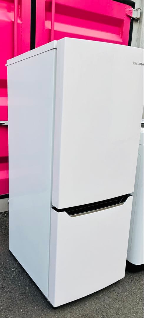 極美品ハイセンスホワイト家電／冷蔵庫150L＆洗濯機５.5kgセット