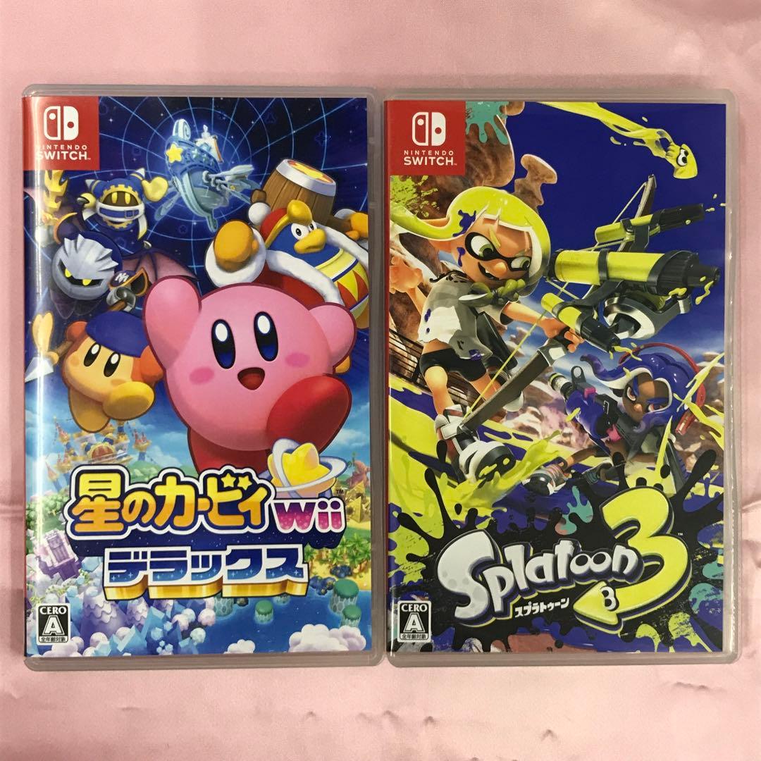 【送料無料】Switch 星のカービィ wiiデラックス スプラトゥーン3