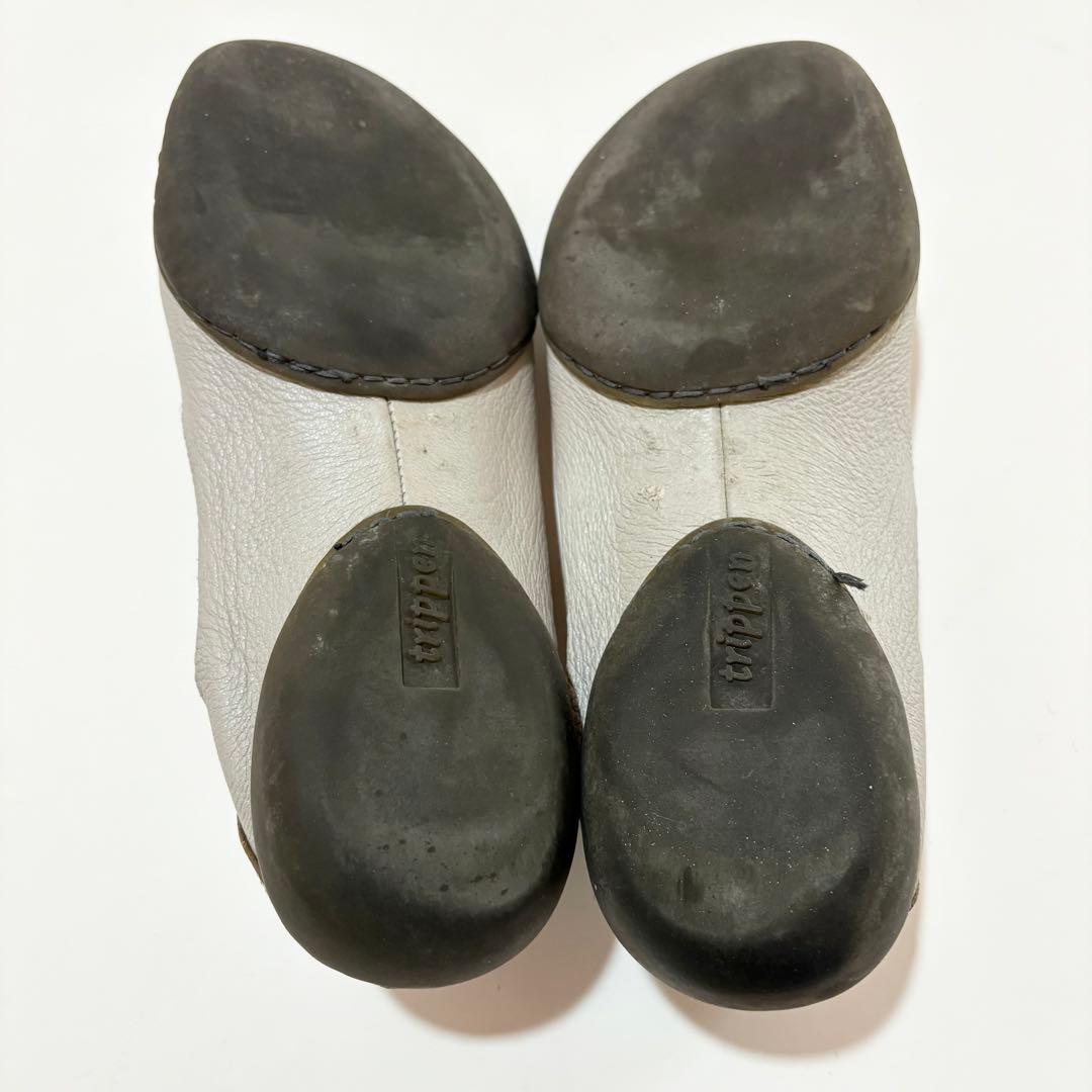 trippen トリッペン 本革フラットシューズ 38 バレリーナシューズ