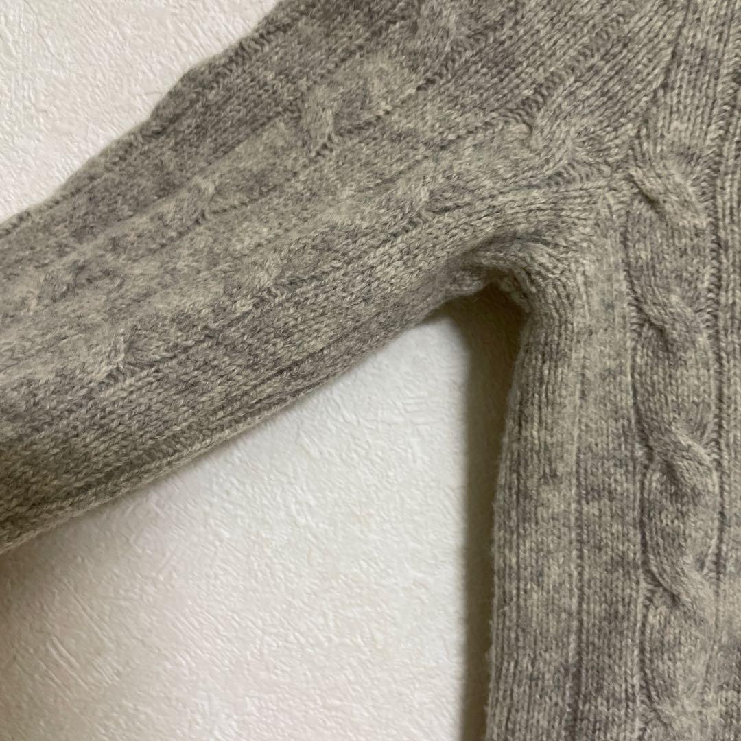 ラルフローレン ケーブルニット カーディガン XS