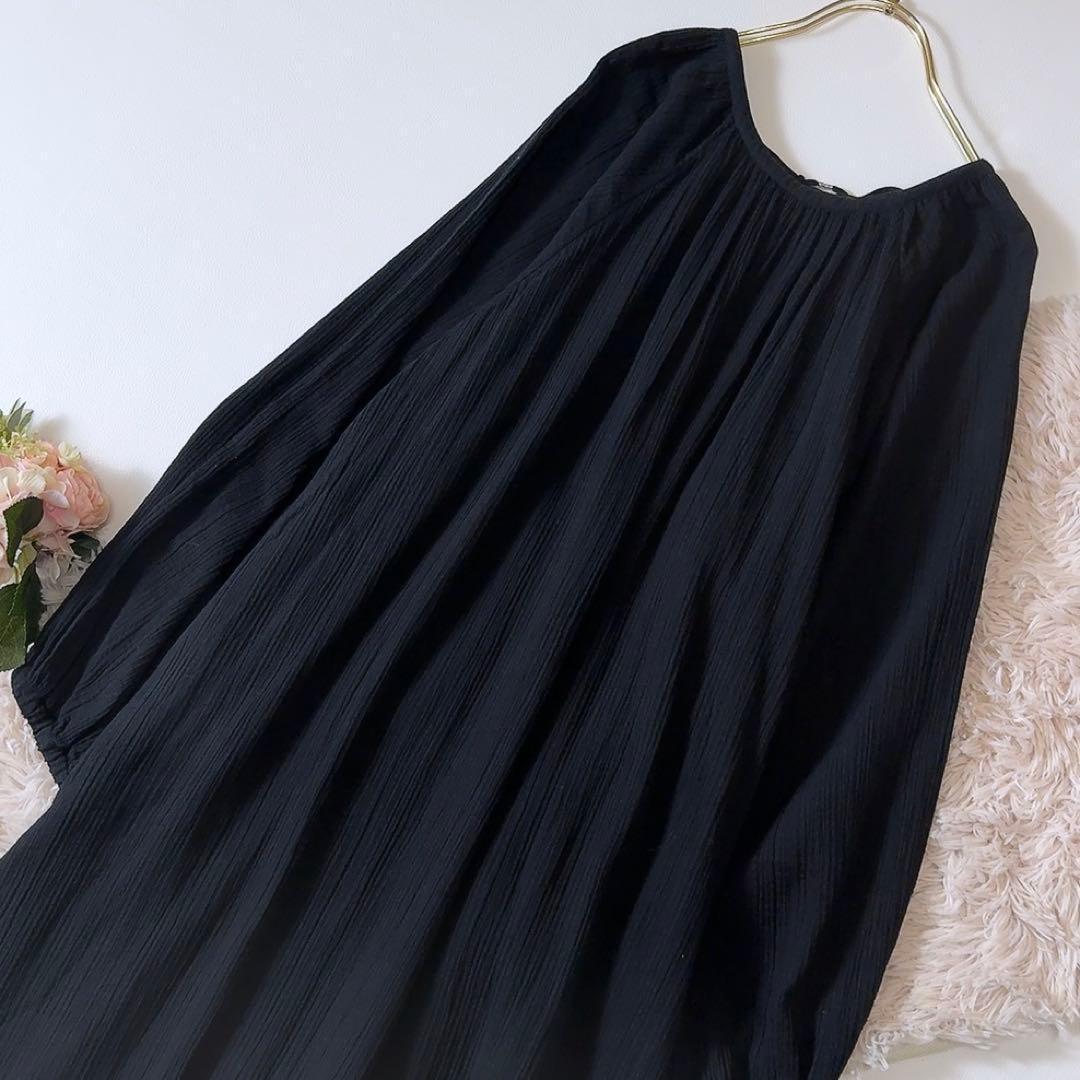 極美品ꕥサラマリカ 2025 2way 前後着 コットンガーゼ ロングドレス M