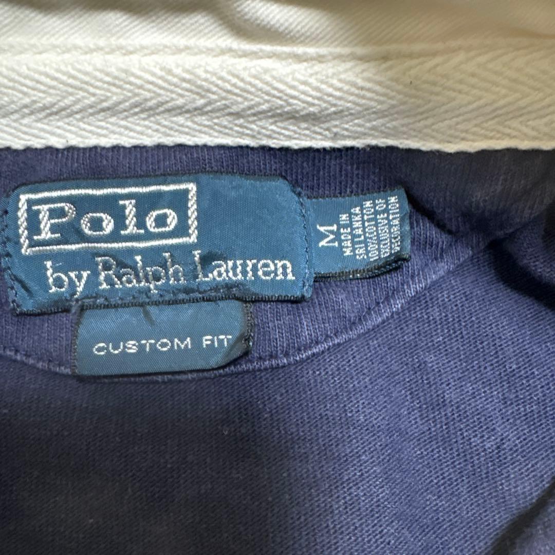 Polo by Ralph Lauren ラガーシャツ M ネイビー