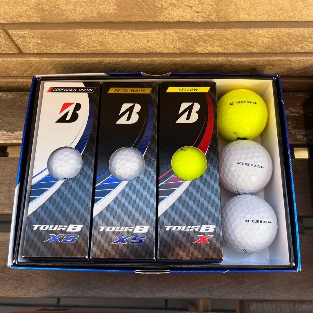 ブリヂストン TOUR B XS X ゴルフボールセット　48個　未使用品
