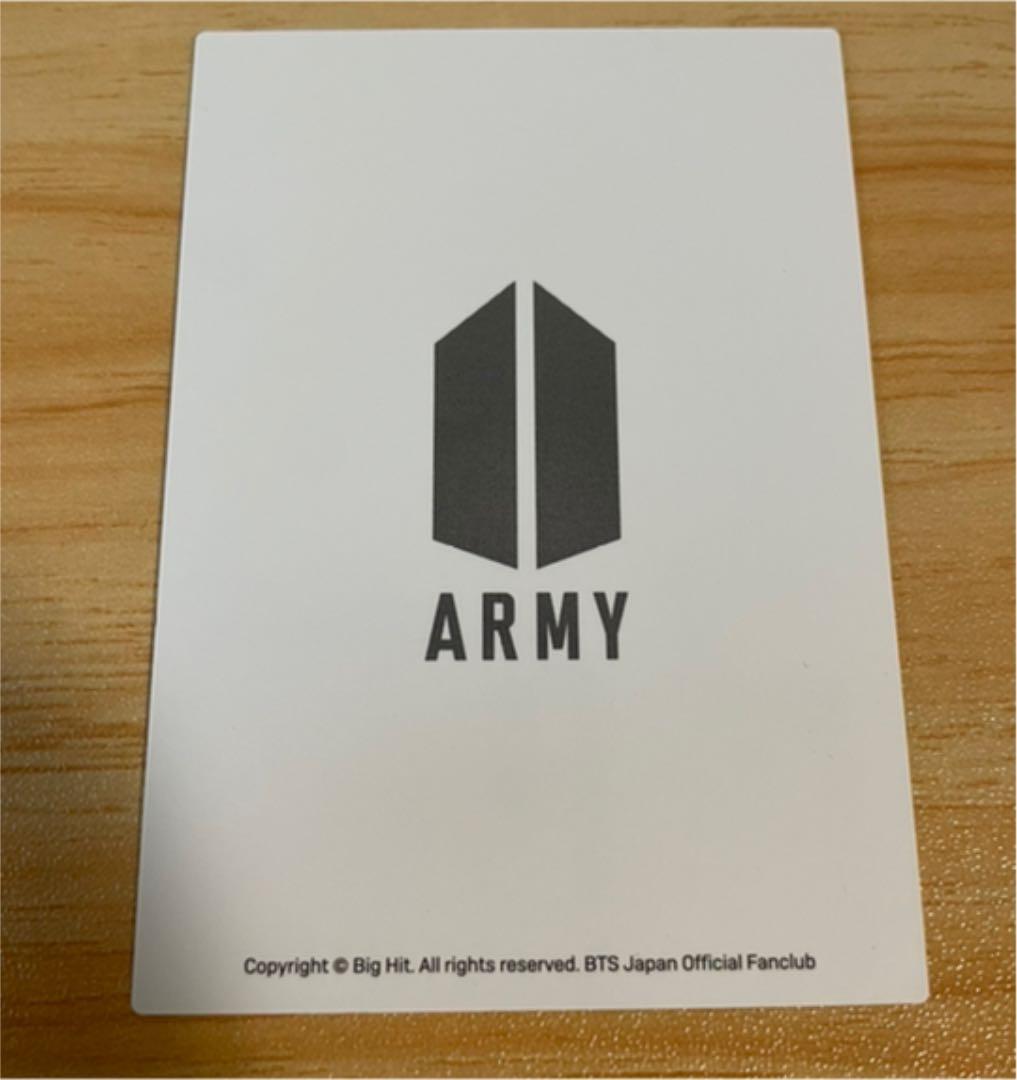 公式　BTS 継続特典トレカ