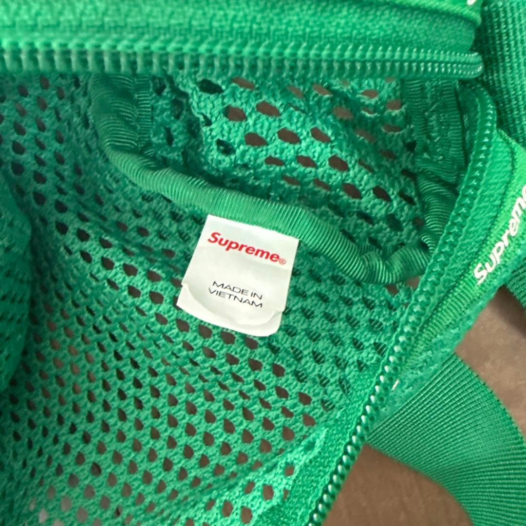 Supreme メッシュショルダーバッグ グリーン