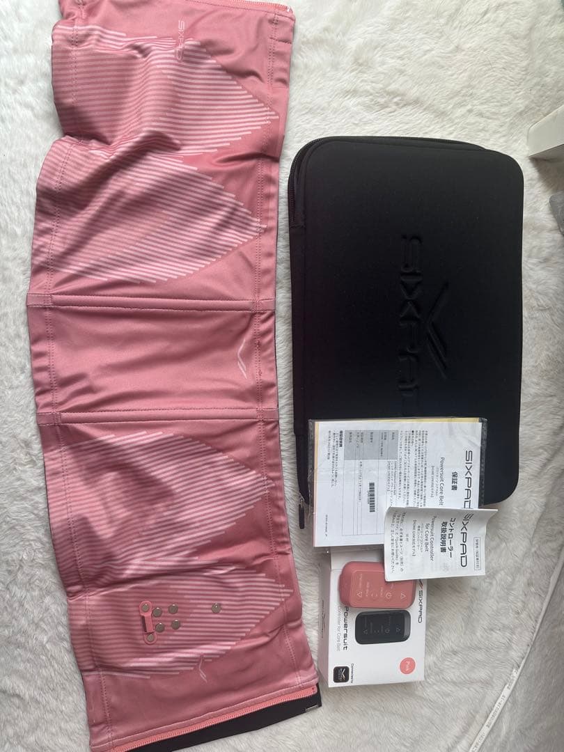 シックスパッド　パワースーツコアベルト　Mサイズ　専用リモコン付き