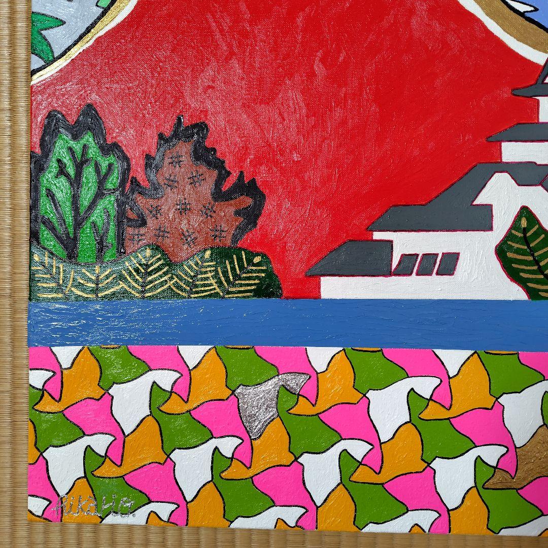 FRONT LINE Ⅲ F15号油彩画